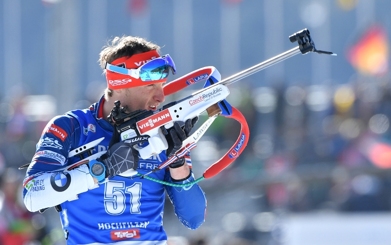 Biatlonista Ondřej Moravec. Biatlonista Ondřej Moravec.