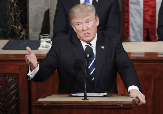 Americký prezident Donald Trump. Americký prezident Donald Trump.