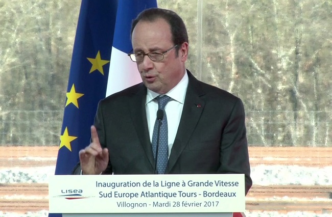 Francouzský prezident François Hollande. Francouzský prezident François Hollande.