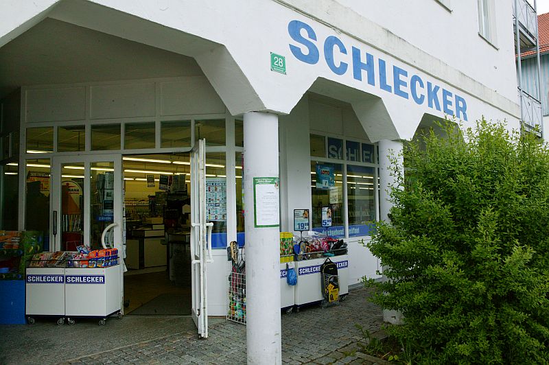 Prodejna Schlecker.