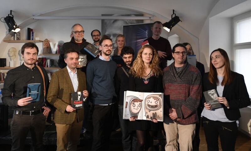 Nominovaní autoři výročních knižních cen Magnesia Litera. Nominovaní autoři výročních knižních cen Magnesia Litera.