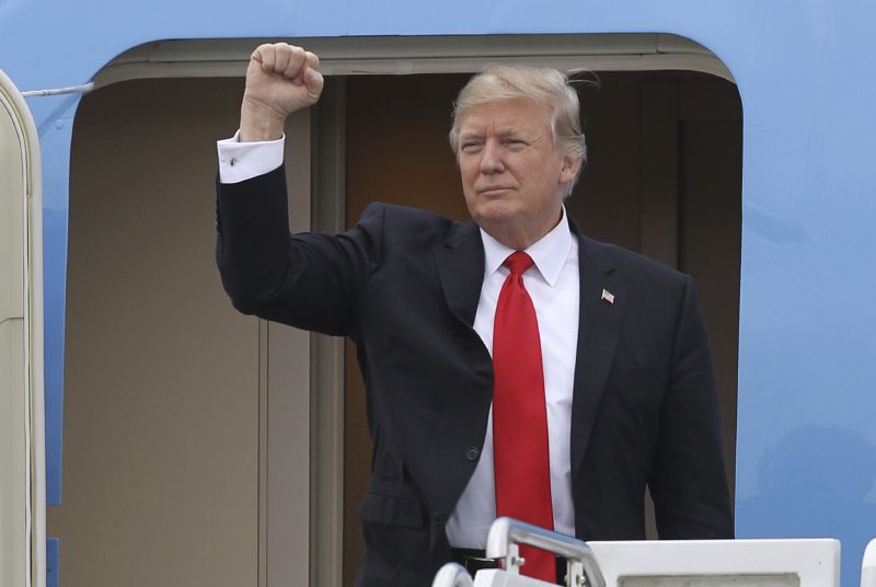 Americký prezident Donald Trump. Americký prezident Donald Trump.