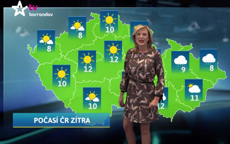 Moderátorka Štěpánka Duchková. Moderátorka Štěpánka Duchková.