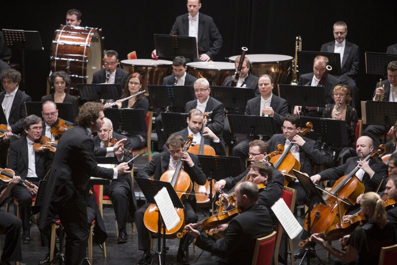 Koncert loňského ročníku Tomáškova a Novákova hudební Skuteč.