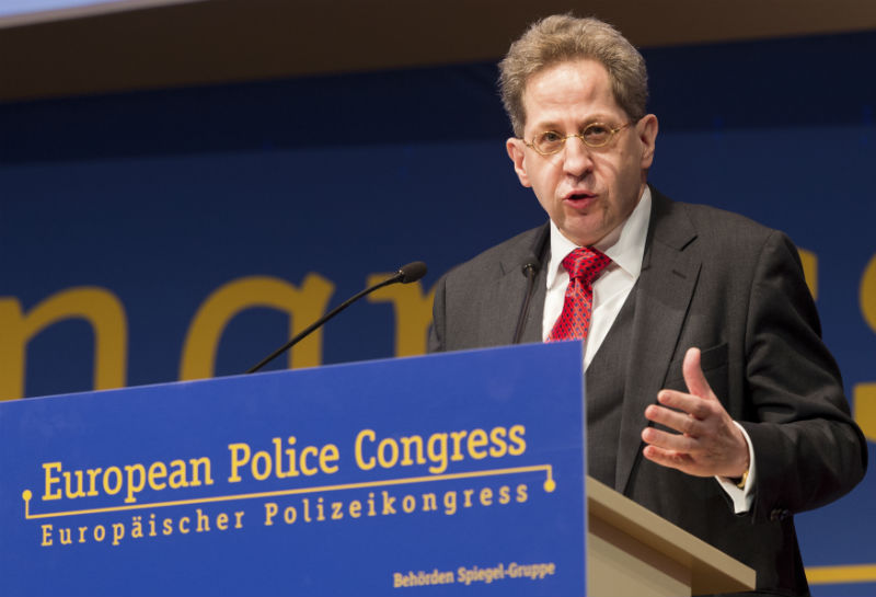 Šéf Spolkového úřadu na ochranu ústavy Hans-Georg Maassen. Šéf Spolkového úřadu na ochranu ústavy Hans-Georg Maassen.