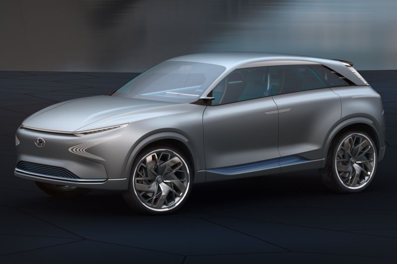 Originální exteriér studie FE Fuel Cell.