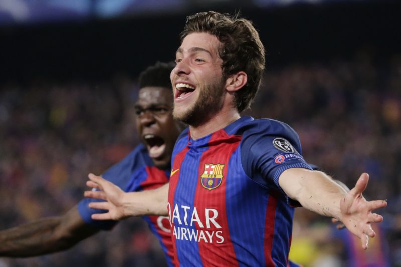 Rozhodující gól vstřelil záložník Sergi Roberto a euforie mohla propuknout naplno.