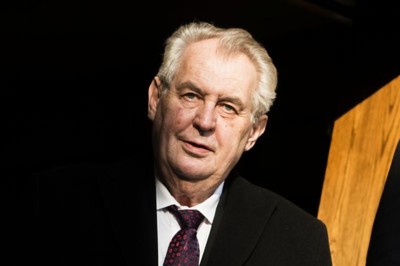 Prezident Miloš Zeman.