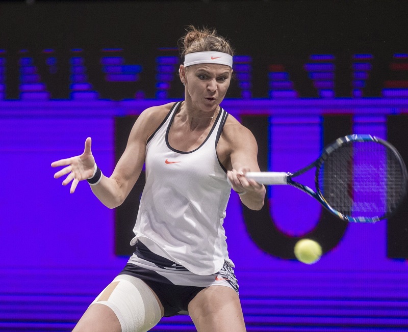 Česká tenistka Lucie Šafářová. Česká tenistka Lucie Šafářová.