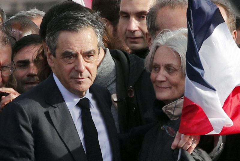 Francouzský prezidentský kandidát François Fillon.