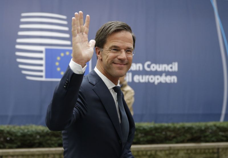 Nizozemský premiér Mark Rutte.