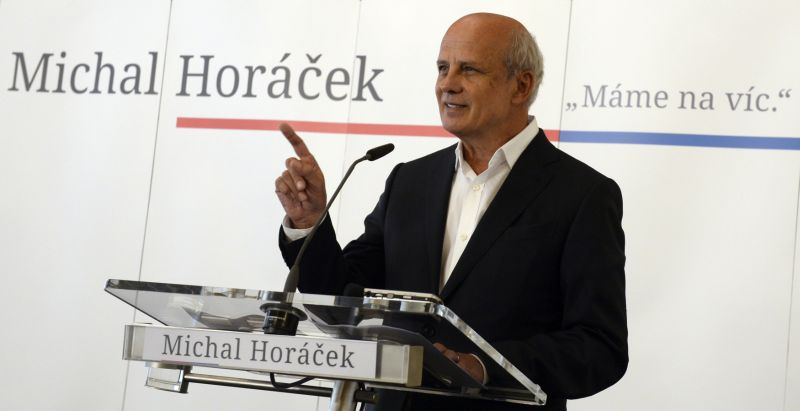 Prezidentský kandidát Michal Horáček.