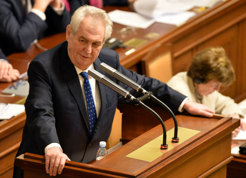 Miloš Zeman.