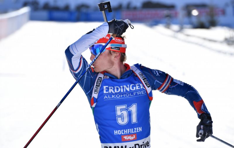 Ondřej Moravec dojel těsně za Martinem Fourcadem.