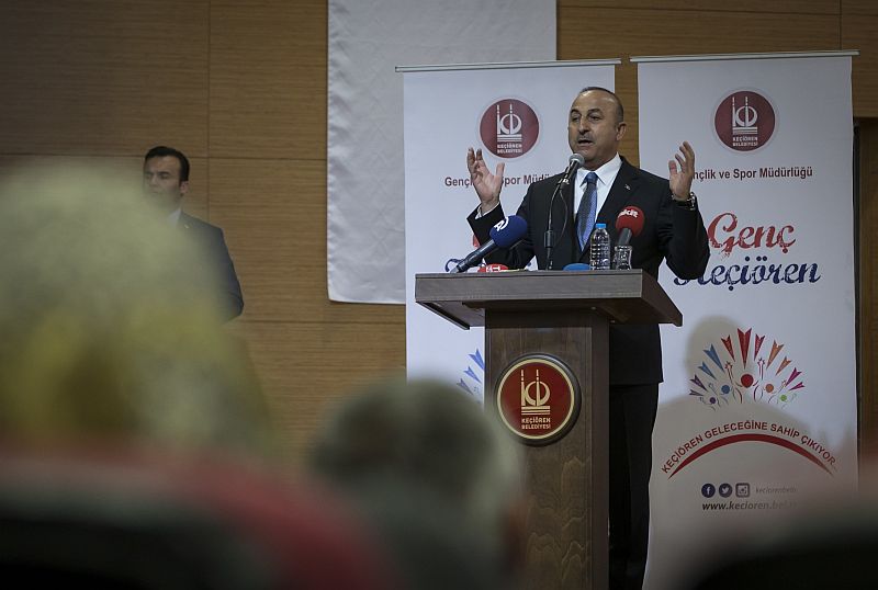 Turecký ministr zahraničí Mevlüt Çavuşoglu.