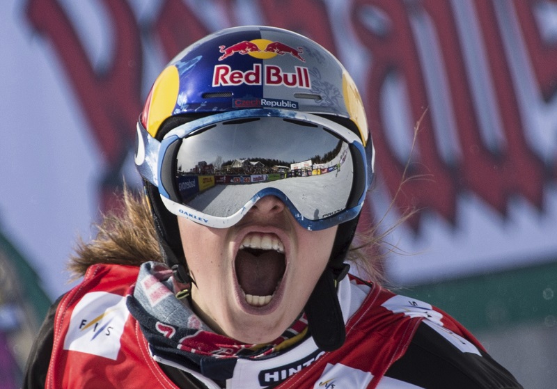 Česká snowboardcrossařka Eva Samková.
