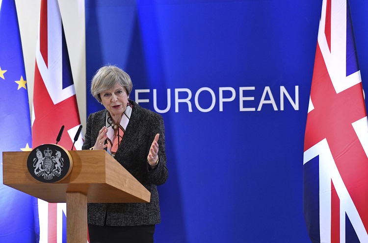 Britská premiérka Theresa Mayová. 