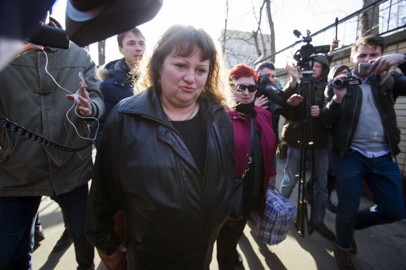 Oksana Sevastidiová.