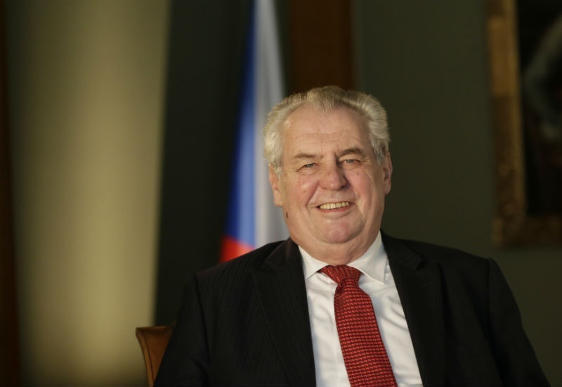 Miloš Zeman.