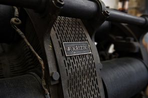 Dynamo vynálezce Františka Křižíka v Muzeu Jindřichohradecka.