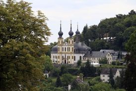 Kostel ve Würzburgu.