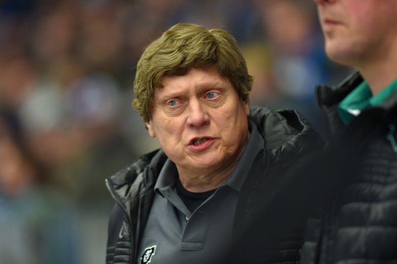 Trenér Mladé Boleslavi František Výborný.