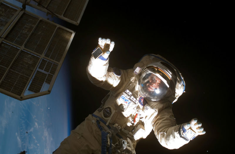 Mezinárodní vesmírná stanice ISS (ilustrační foto). 