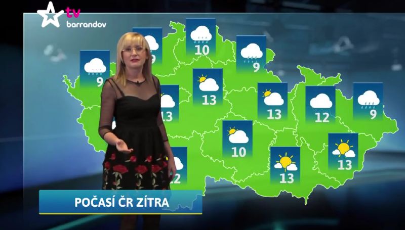 Moderátorka Štěpánka Duchková. Moderátorka Štěpánka Duchková.