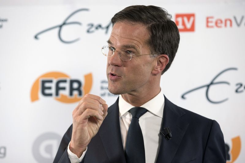 Nizozemský premiér Mark Rutte.