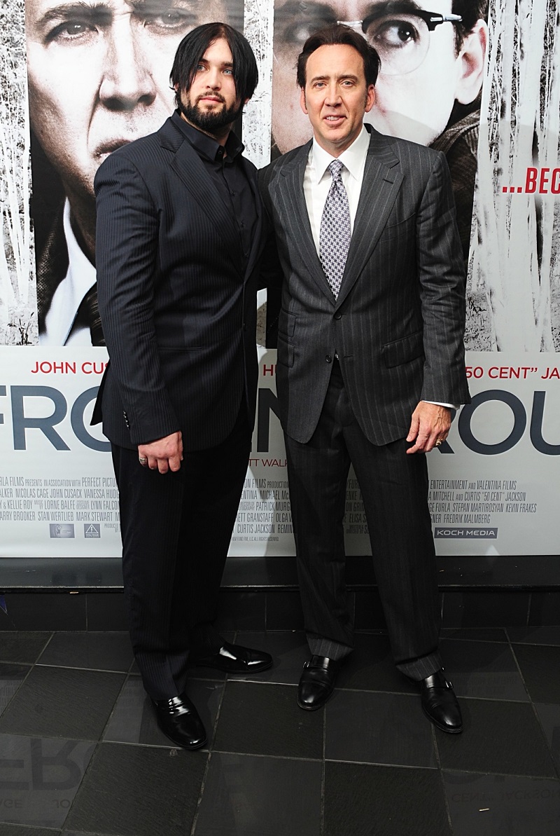 Nicolas Cage se synem Westonem.