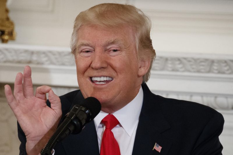 Americký prezident Donald Trump. Americký prezident Donald Trump.