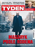 Aktuální obálka časopisu TÝDEN.
