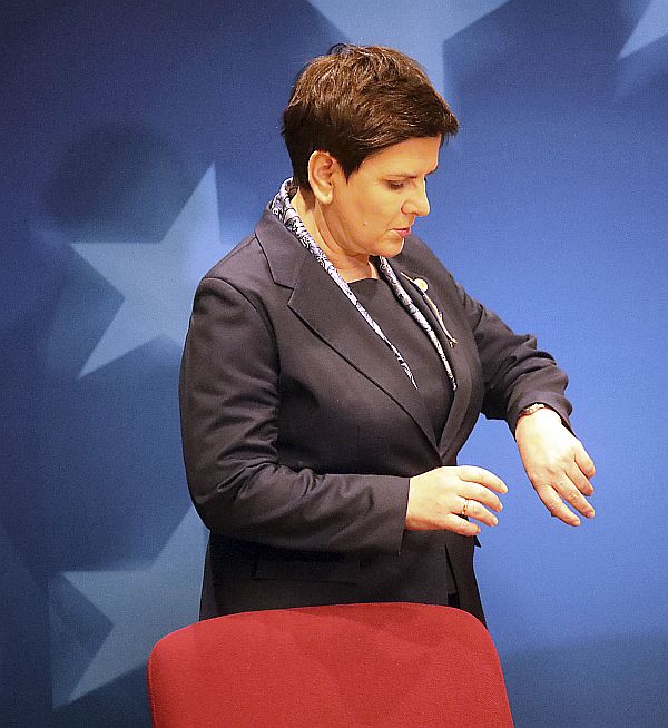 Polská premiérka Beata Szydlová.