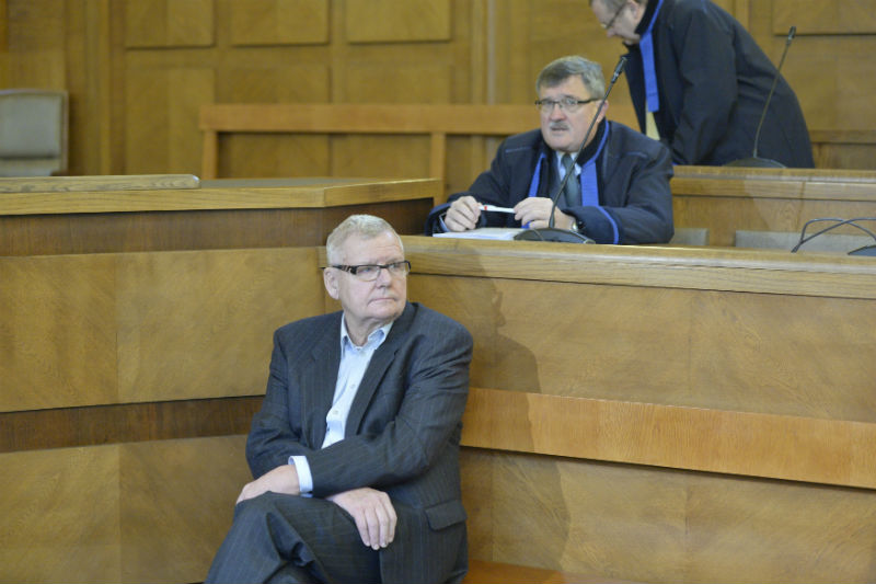 Jednatel firmy Jaroslav Veselý při soudu kauzy Promopro. 