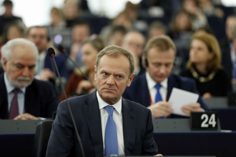 Předseda Evropské rady a bývalý polský premiér Donald Tusk.