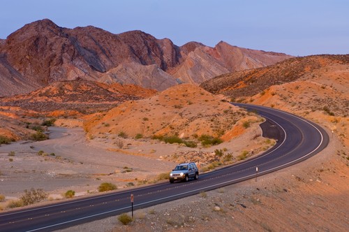 Highway 169, Nevada, USA. Highway 169, Nevada, USA.