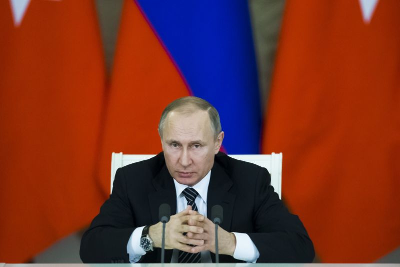 Ruský prezident Vladimír Putin.