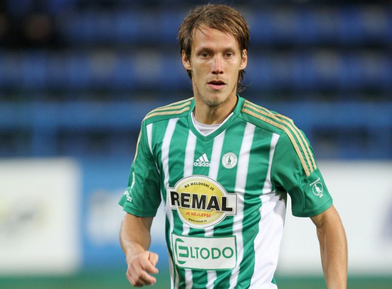 Obránce Bohemians Michal Švec.