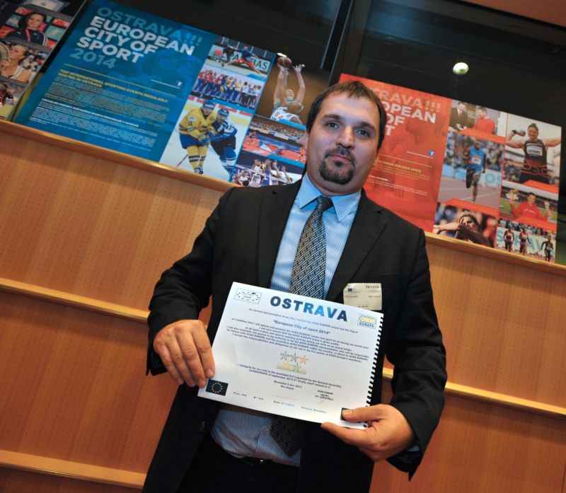 Náměstek ostravského primátora Martin Štěpánek.