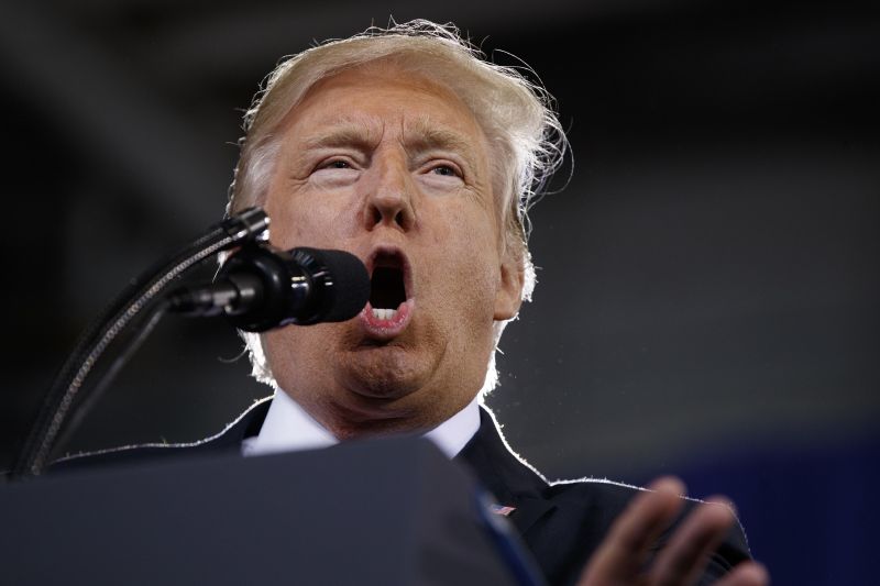 Americký prezident Donald Trump. Americký prezident Donald Trump.