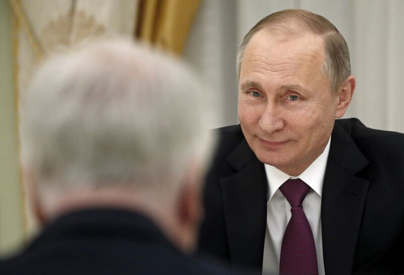 Ruský prezident Vladimir Putin.