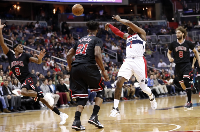 Basketbalisté Washingtonu proti Chicagu.