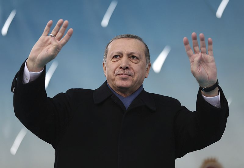 Turecký prezident Recep Tayyip Erdogan.