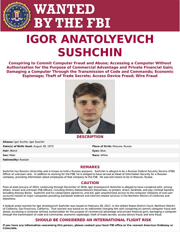 Igor Suščin je v hledáčku americké FBI.