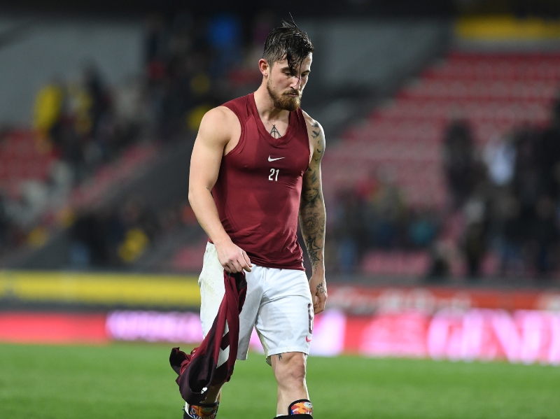 Sparťanský fotbalista Lukáš Vácha.