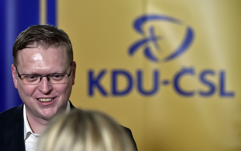 Předseda KDU-ČSL Pavel Bělobrádek.