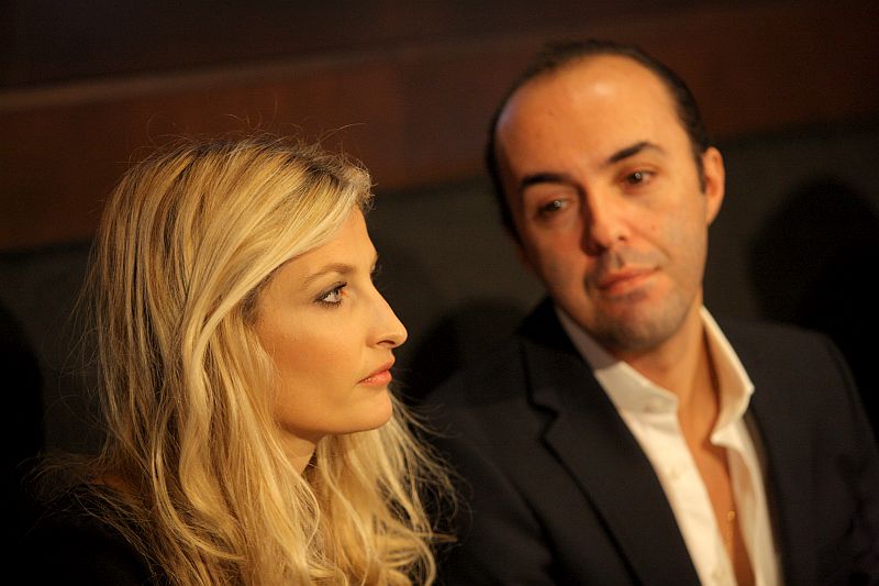 Tereza Maxová a Italský designér Francesco Scognamiglio.