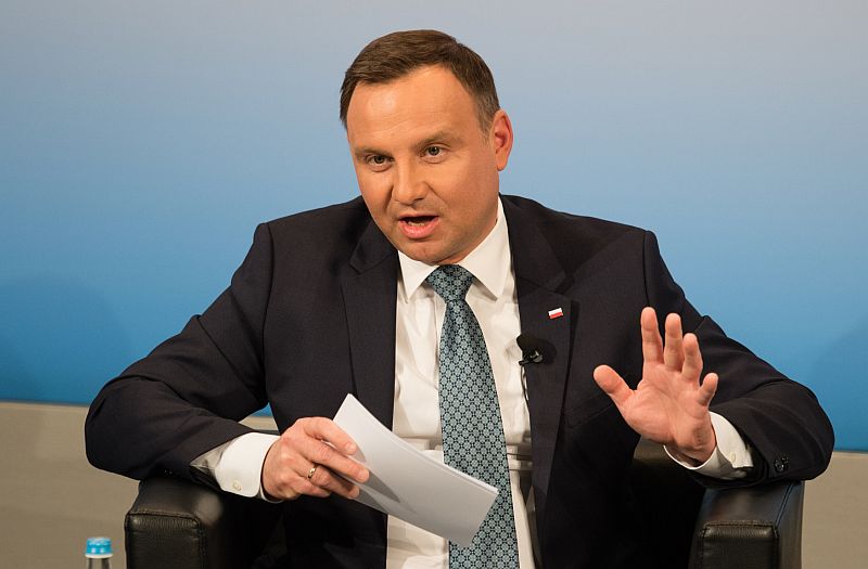 Polský prezident Andrzej Duda.