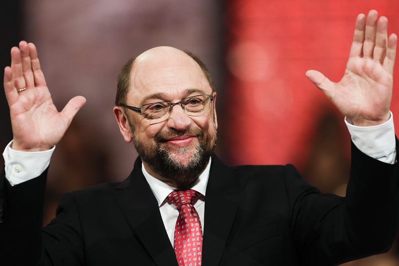 Předseda německé sociální demokracie Martin Schulz.