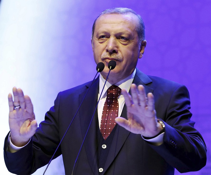 Turecký prezident Recep Tayyip Erdogan. Turecký prezident Recep Tayyip Erdogan.